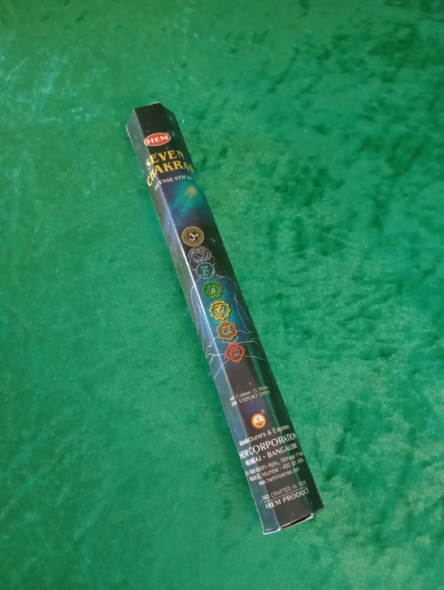 Rökelse HEM Seven Chakras
