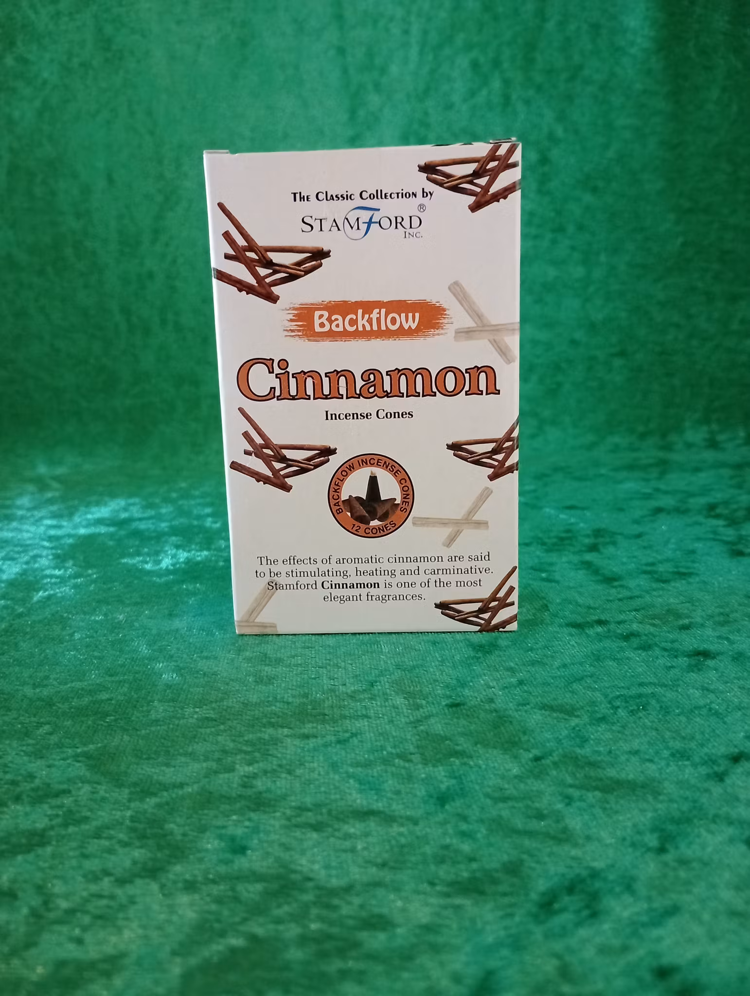 Rökelse Stamford Cinnamon Backflow
