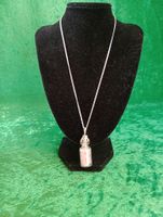 Rosenkvarts Flaska Halsband