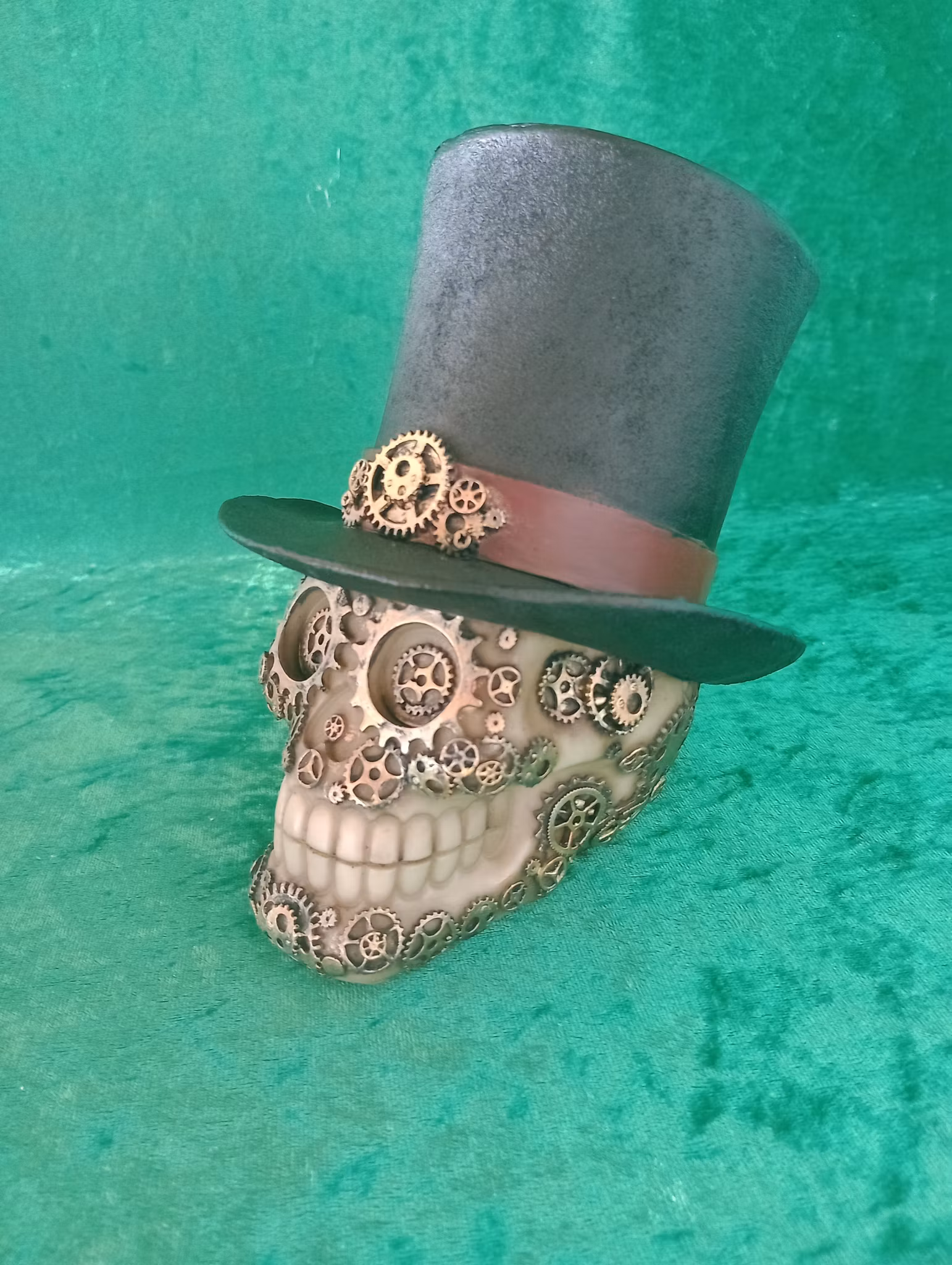 Döskalle med Hatt