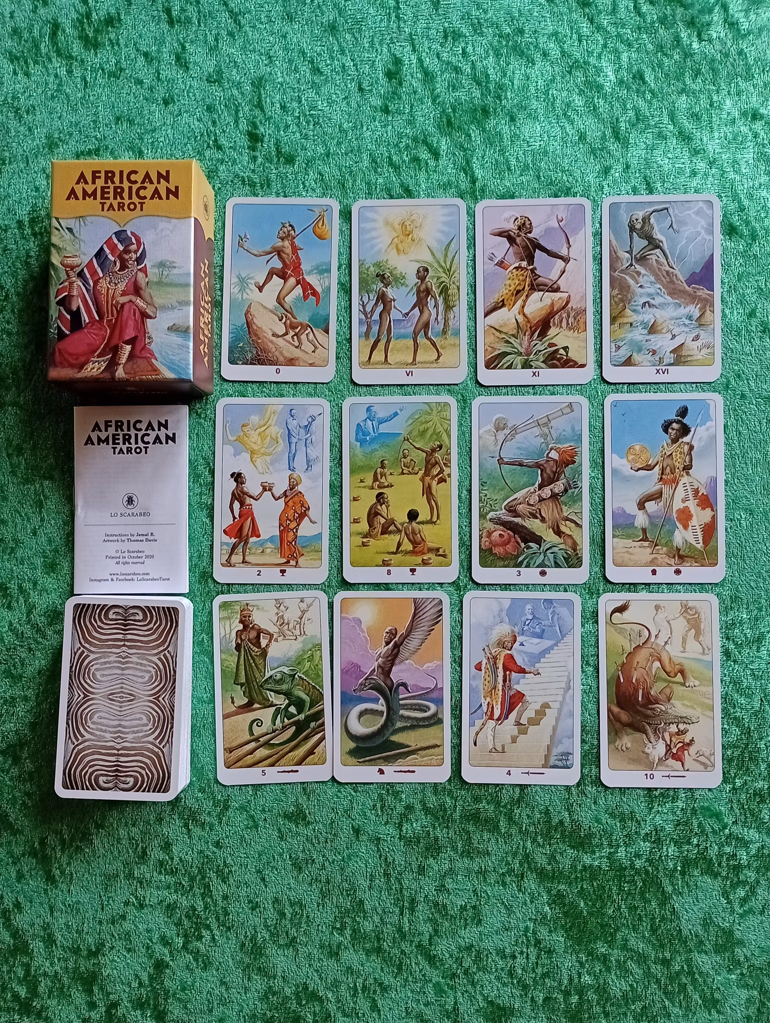 African American Tarot Mini