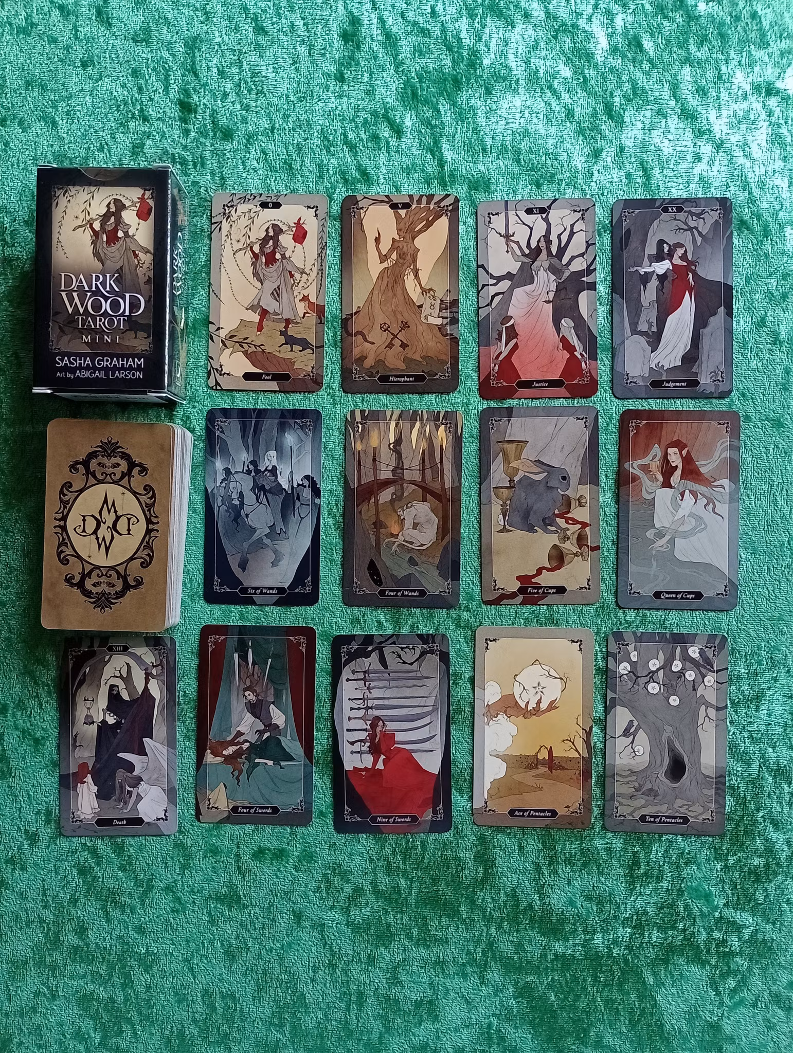 Dark Wood Tarot Mini