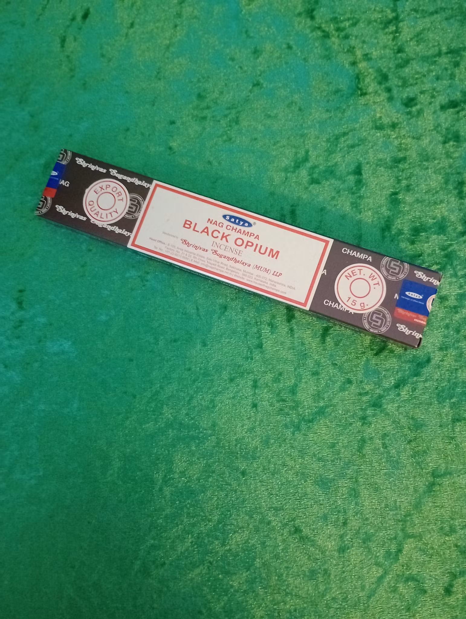 Satya Rökelsestickor Black Opium