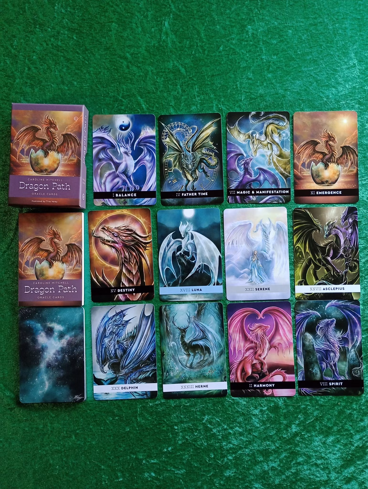 Dragon Path Oracle Cards