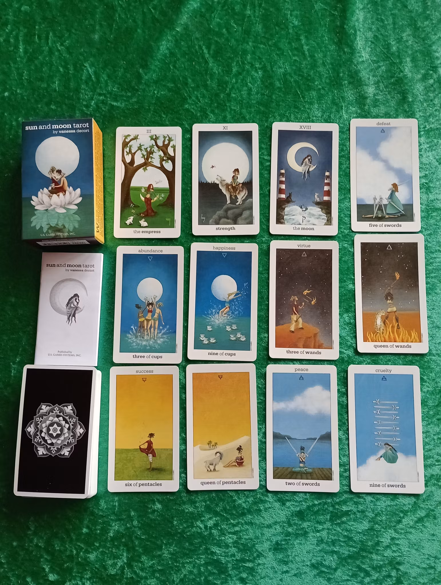 Sun and moon Tarot
