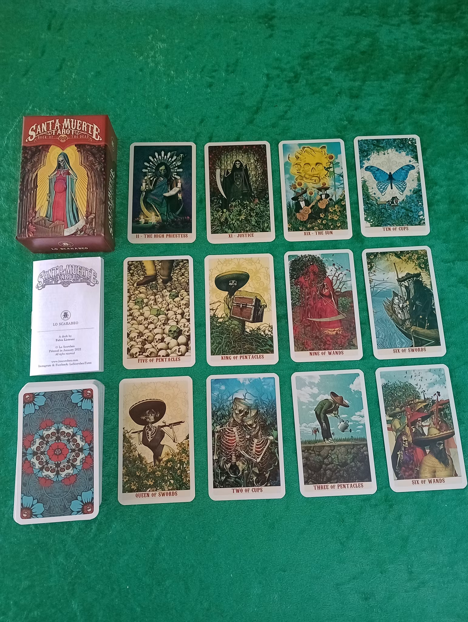 Santa Muerte Tarot Mini