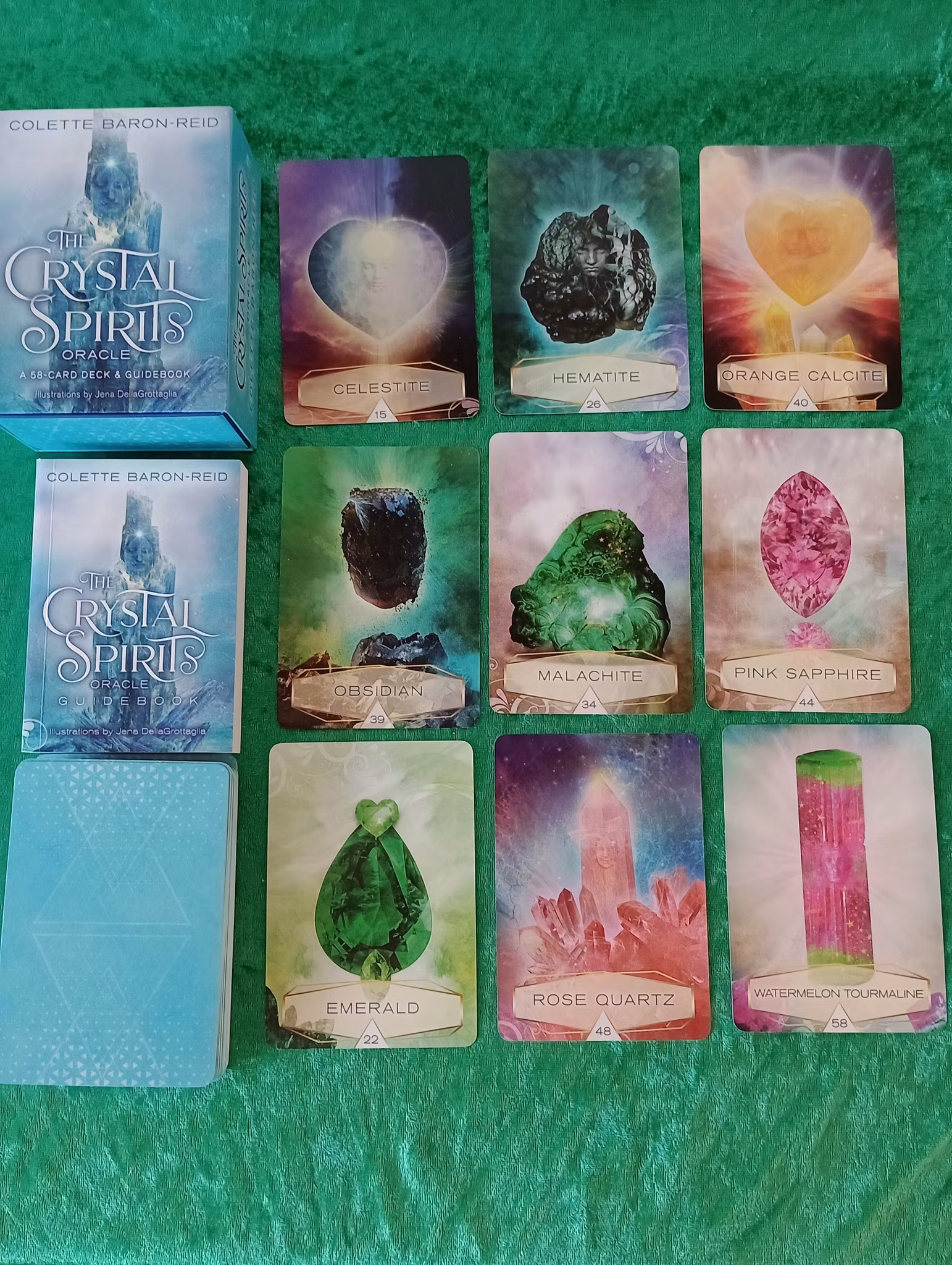 The Crystal spirits Oracle Card