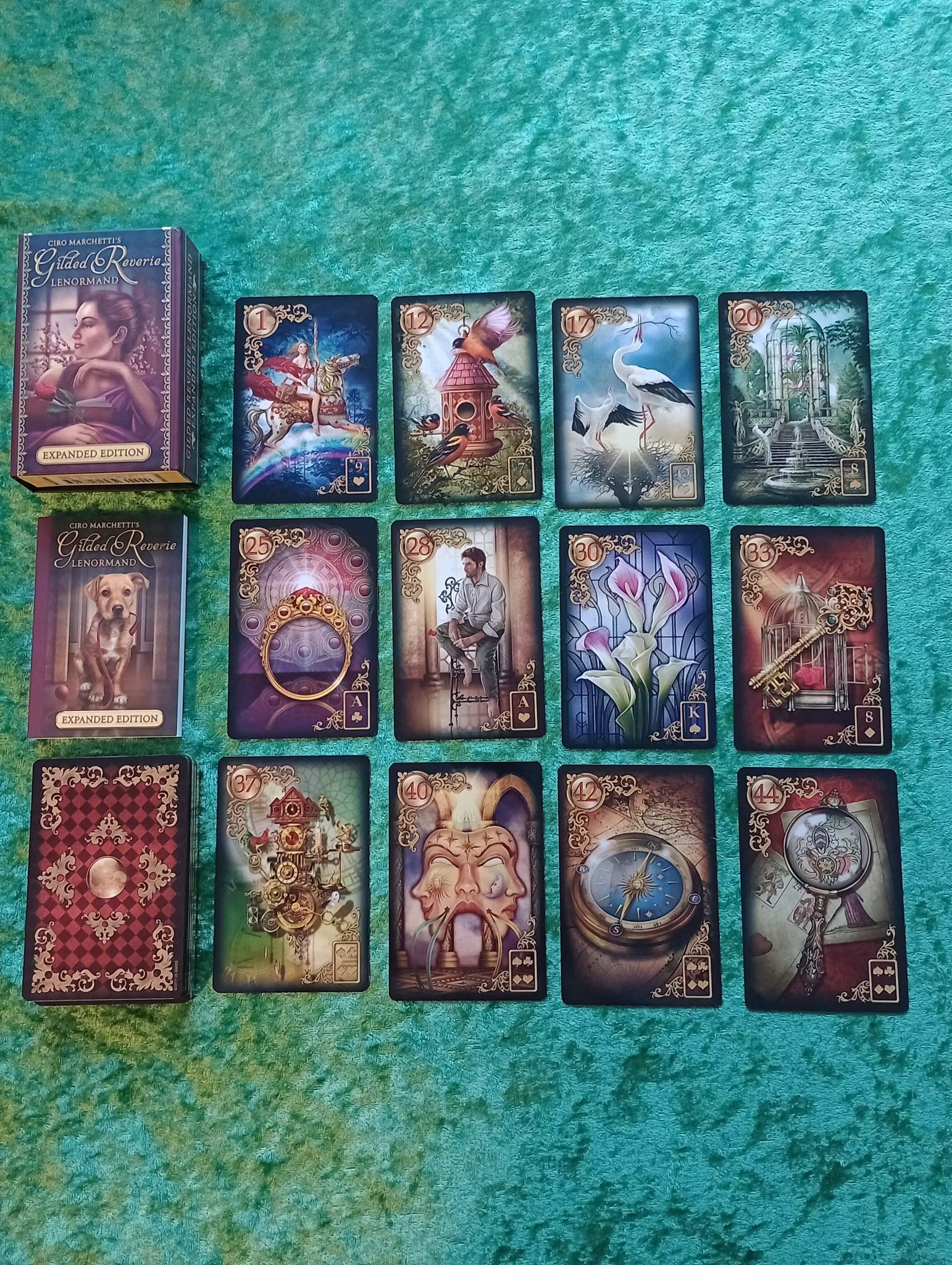 Gilded reverie lenormand Expanded Edition
