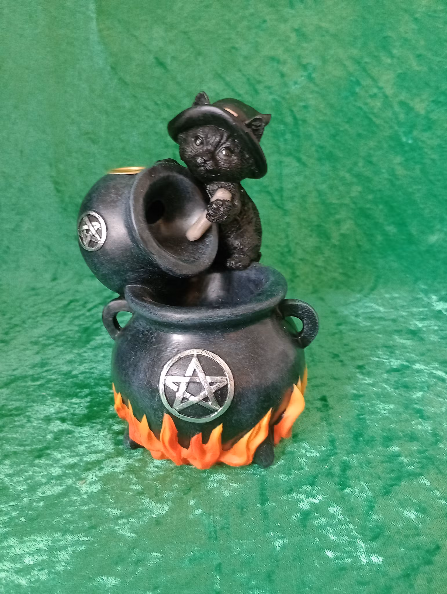 Backflow brännare med katt