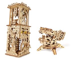 Ugears - Archballista Tower - Byggsats i trä