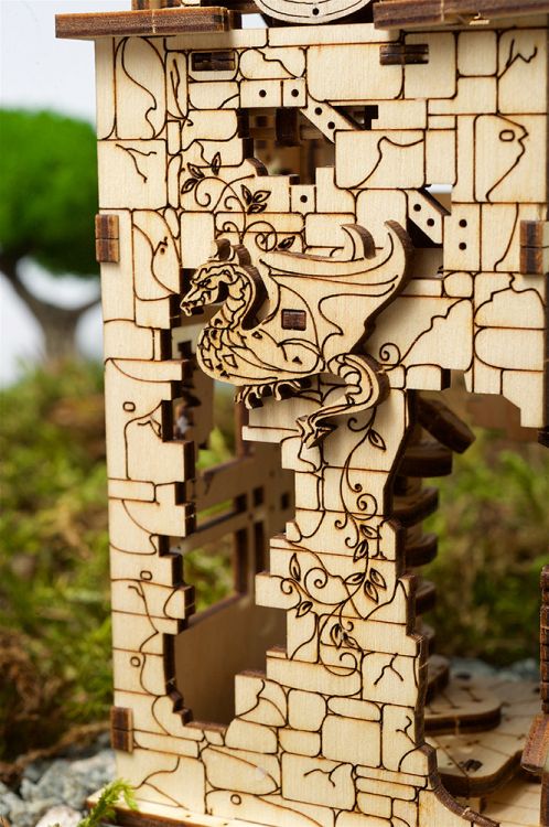Ugears - Archballista Tower - Byggsats i trä