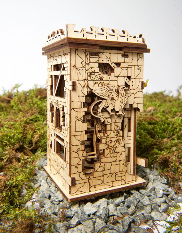 Ugears - Archballista Tower - Byggsats i trä