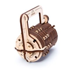 Ugears - Combination Lock - Byggsats i trä
