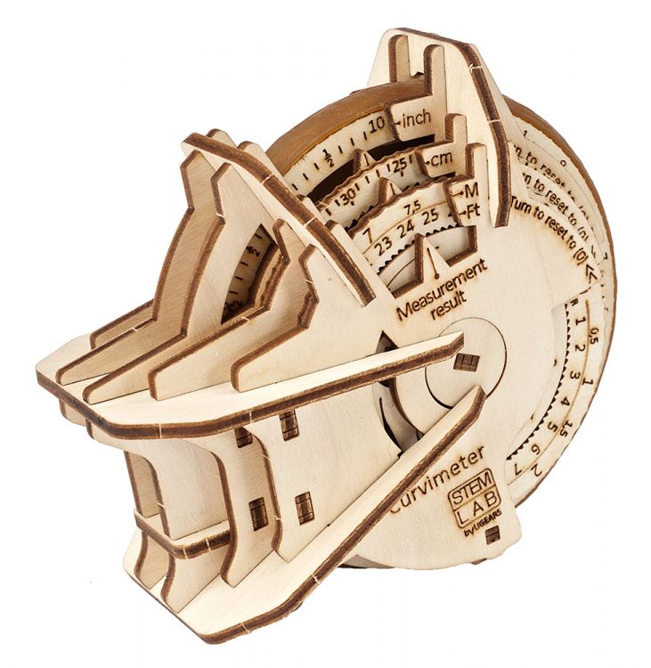 Ugears - Curvimeter - STEM LAB - Byggsats i trä