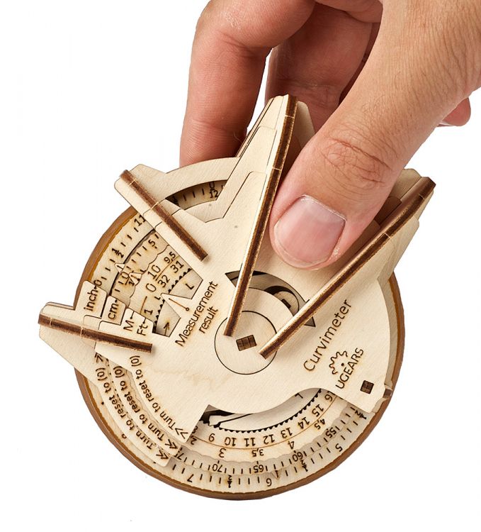 Ugears - Curvimeter - STEM LAB - Byggsats i trä
