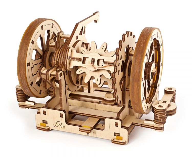 Ugears - Differential - STEM LAB - Byggsats i trä