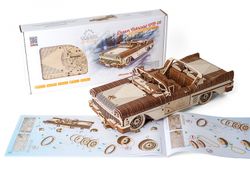 Ugears - Cabriolet VM-05 - Byggsats i trä