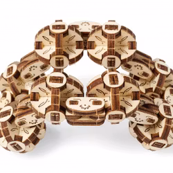 Ugears - Flexi Cubus - Fidget - Byggsats i trä - Ukraina
