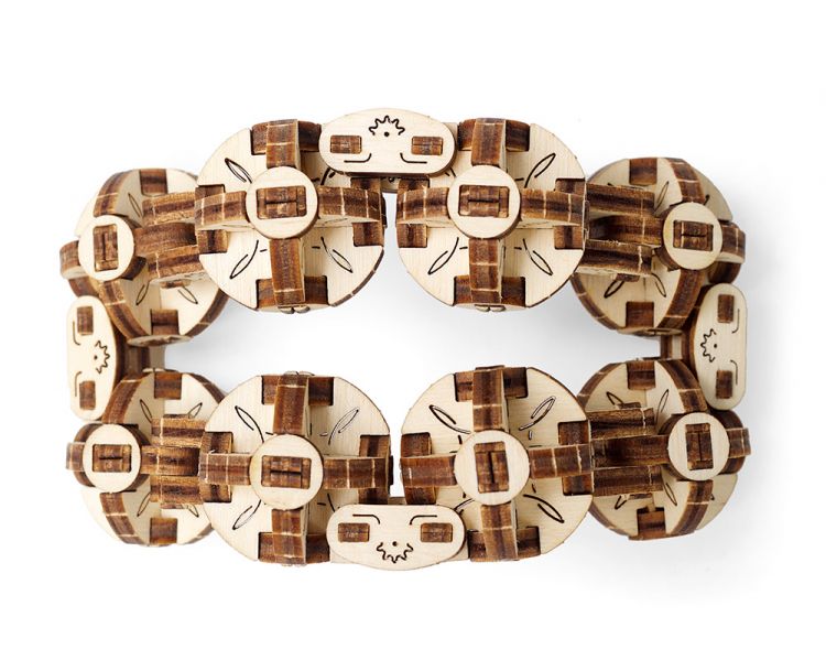 Ugears - Flexi Cubus - Fidget - Byggsats i trä - Ukraina