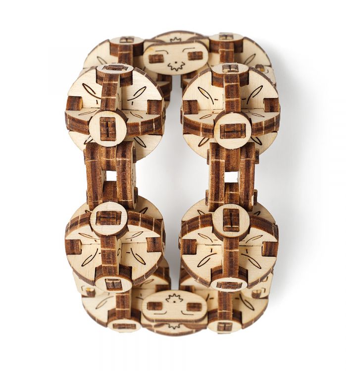 Ugears - Flexi Cubus - Fidget - Byggsats i trä - Ukraina