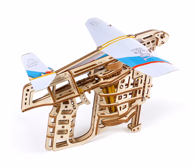 Ugears - Flight Starter - Byggsats i trä