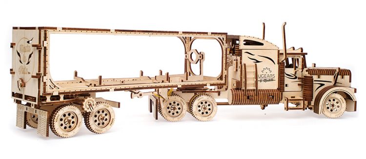 Ugears - Påhängsvagn - Byggsats i trä