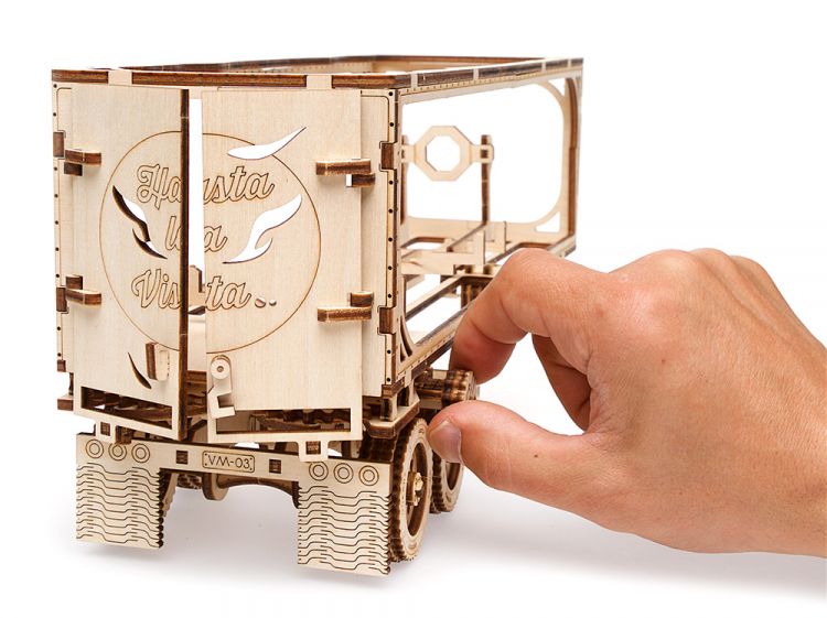 Ugears - Påhängsvagn - Byggsats i trä
