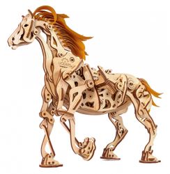 Ugears - Horse - Mechanoid - Byggsats i trä