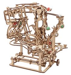 Ugears - Marble Run Chain Hoist - Byggsats i trä