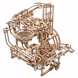 Ugears - Marble Run Stepped Hoist - Byggsats i trä