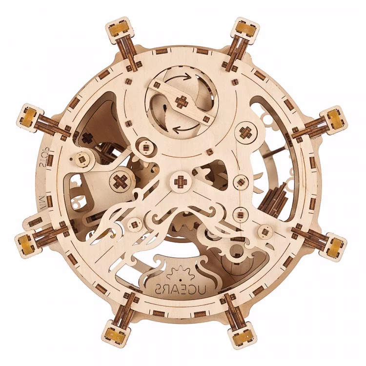 Ugears - Mechanical Aquarium - Byggsats i trä