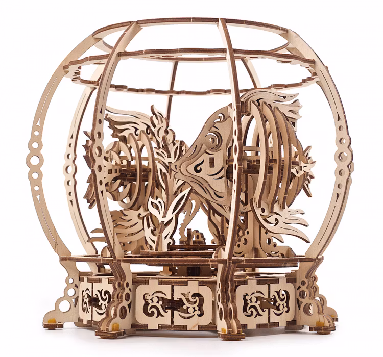 Ugears - Mechanical Aquarium - Byggsats i trä