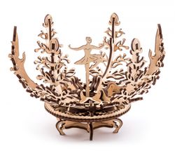 Ugears - Mechanical Flower - Byggsats i trä