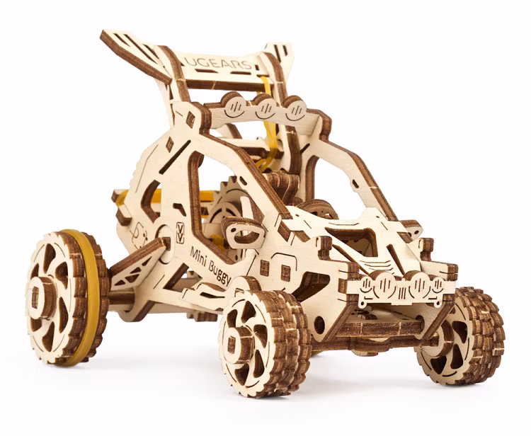 Ugears - Mini Buggy - Byggsats i trä