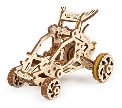 Ugears - Mini Buggy - Byggsats i trä