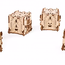 Ugears - Modular Dice Tower - Byggsats i trä
