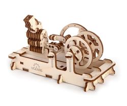 Ugears - Pneumatic Engine - Byggsats i trä