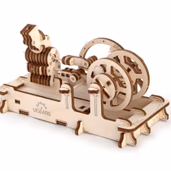 Ugears - Pneumatic Engine - Byggsats i trä