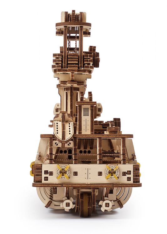 Ugears - Research Vessel - Byggsats i trä