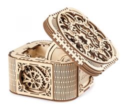 Ugears - Treasure Box - Byggsats i trä