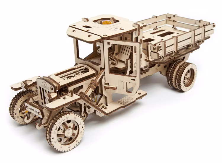 Ugears - Mechanical Truck UGM-11 - Byggsats i trä