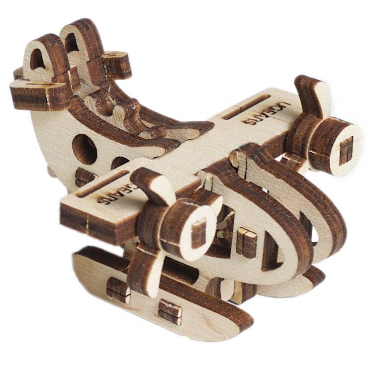 Ugears - Aircrafts - Fidget - Byggsats i trä - Ukraina