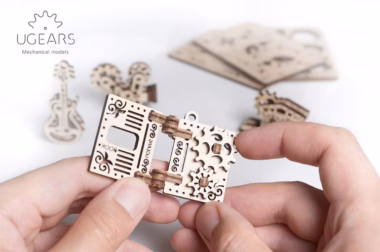 Ugears - U-Fidget Creation - Fidget - Byggsats i trä - Ukraina
