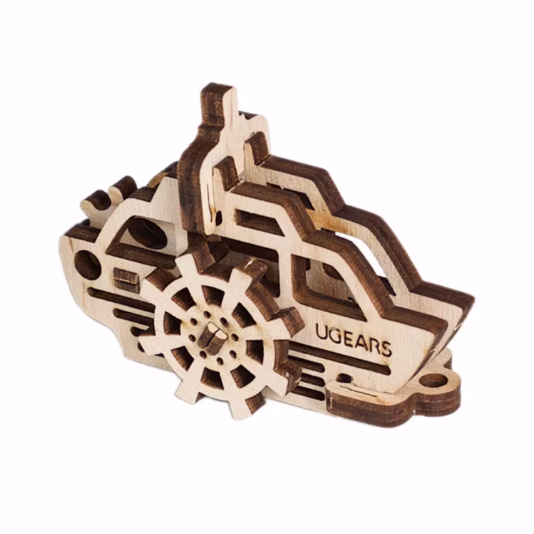 Ugears - Ships - Fidget - Byggsats i trä - Ukraina
