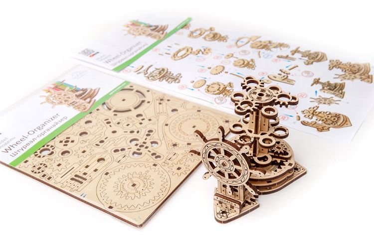 Ugears - Wheel Organizer - Byggsats i trä