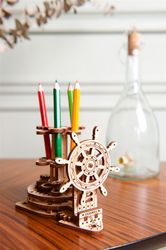 Ugears - Wheel Organizer - Byggsats i trä