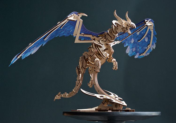 Ugears - Windstorm Dragon - Byggsats i trä