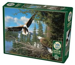 Nesting Eagles (1000)
