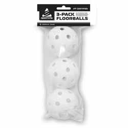 Innebandybollar 3p, Vit