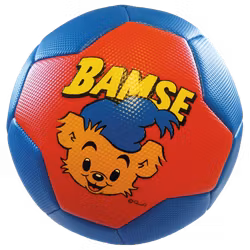 Bamse fotboll Blå/Röd